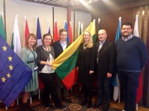 LT delegacija EU Youth conference