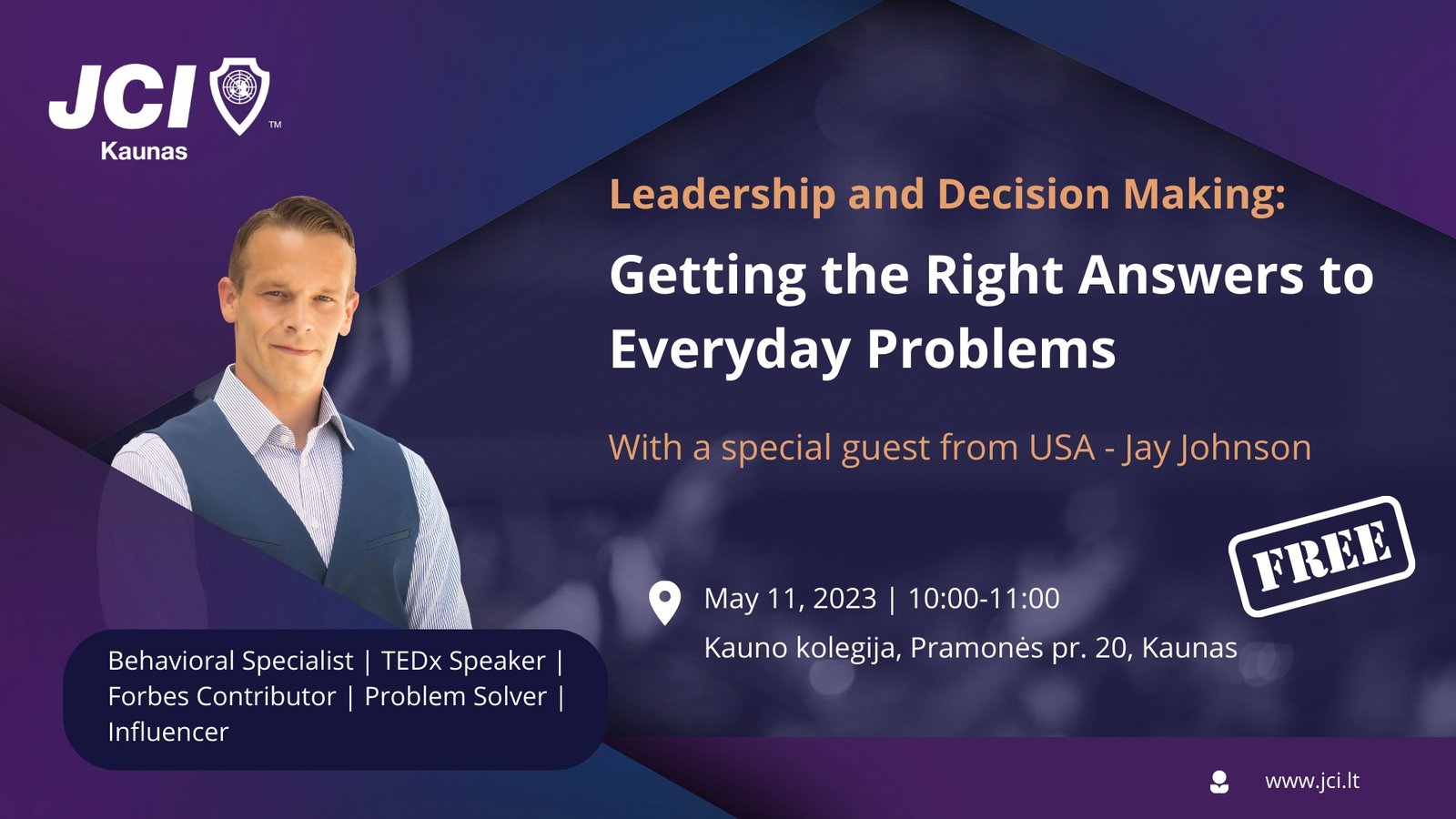 FREE lecture: Getting the Right Answers to Everyday Problems