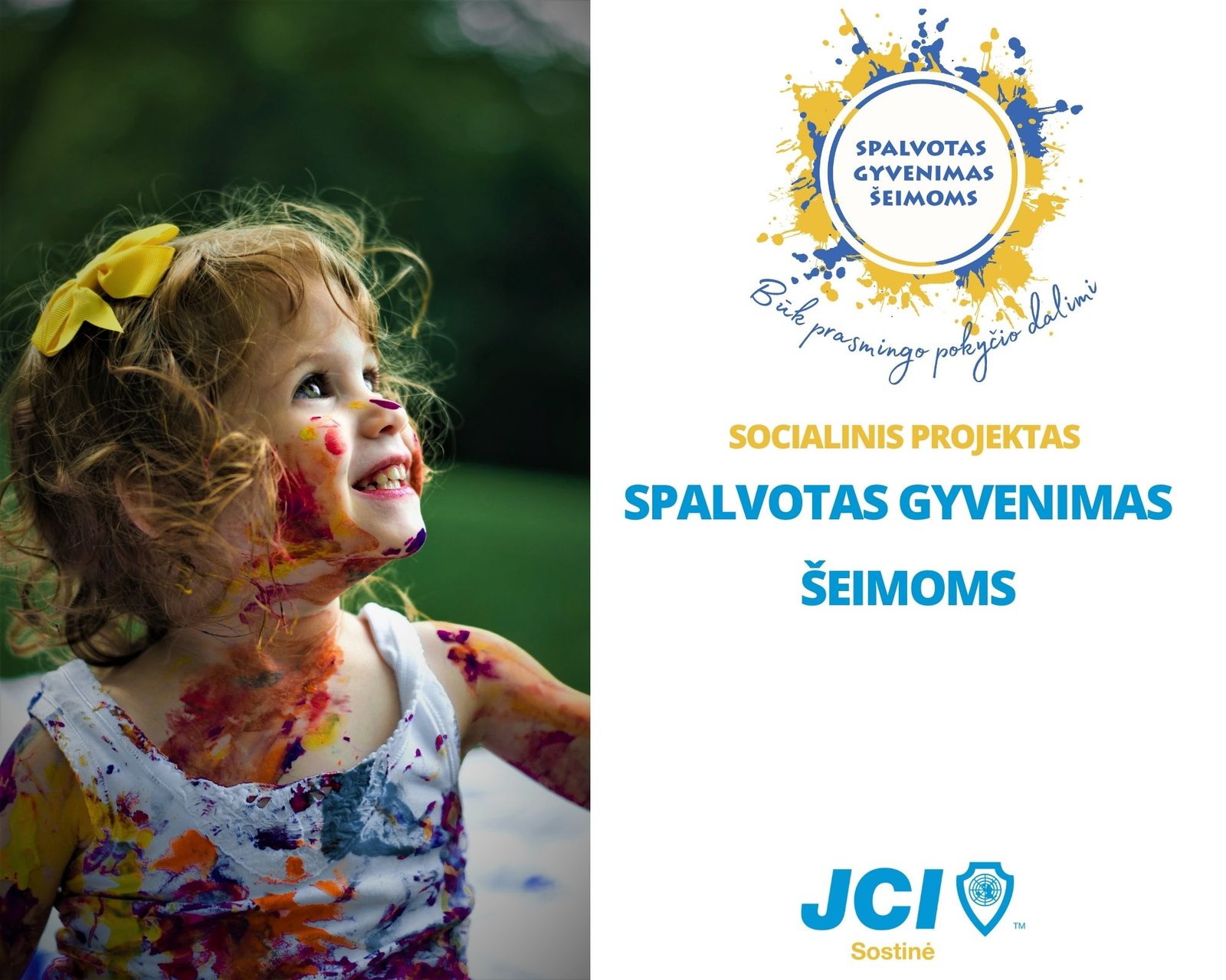 JCI Sostinės organizuojamas projektas „Spalvotas gyvenimas šeimoms“ įgauna pagreitį