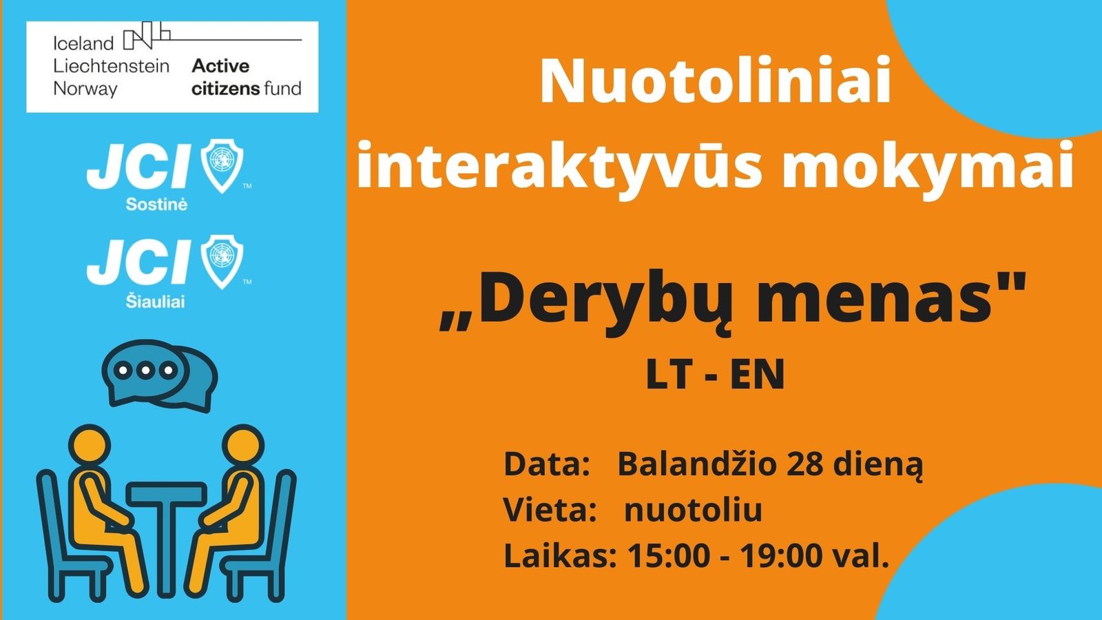 JCI kviečia jaunuosius lyderius į aštuntuosius mokymus