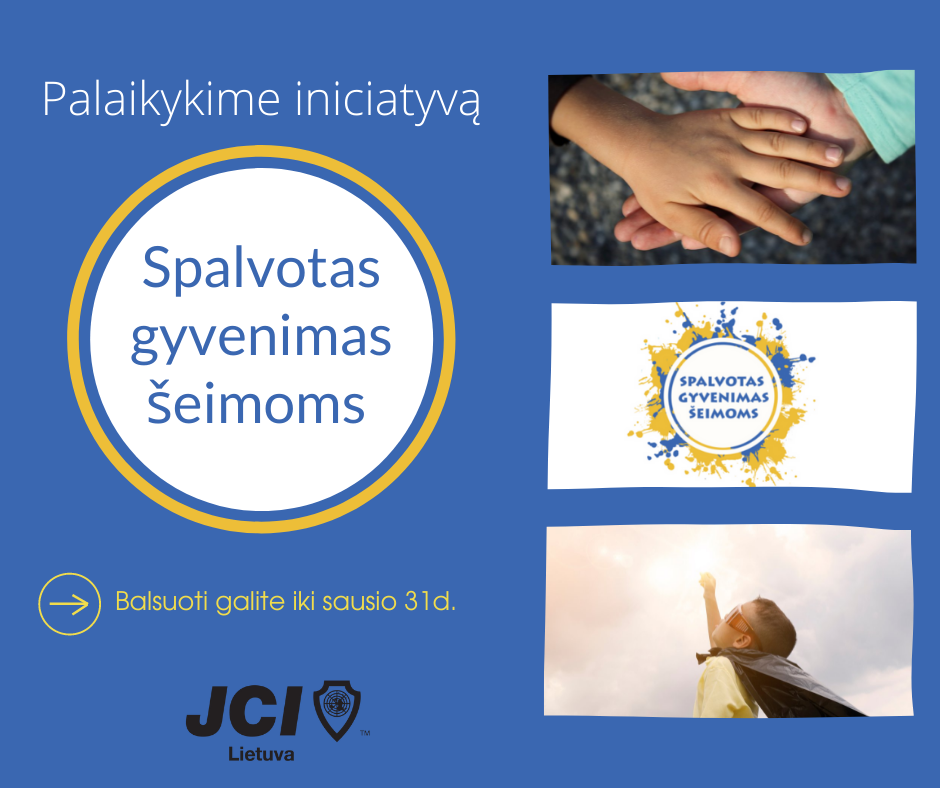 Palaikykime iniciatyvą „Spalvotas gyvenimas šeimoms“